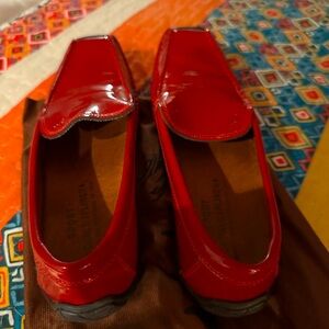 Donald Pliner Collection Italian Leather Collection Red Patent Leather 🌹